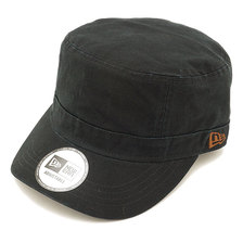 NEW ERA WM-01 アジャスタブル ヘビーウォッシュド ダックキャンバス BLACK 11899059画像