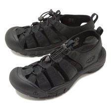KEEN MEN NEWPORT Black/Black 1020284画像