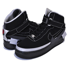 NIKE WMNS AF1 JESTER HI XX ROX BROWN black/black-metallic silver BV1575-001画像