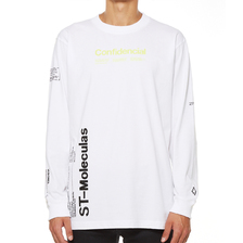 MARCELO BURLON LETTERING T-SHIRT L/S CMAB007S190010380188画像