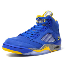 NIKE AIR JORDAN 5 LANEY JSP "LANEY" "MICHAEL JORDAN" "LIMITED EDITION for JORDAN BRAND" BLU/YEL/GRY/SLV CD2720-400画像