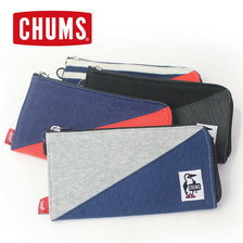 CHUMS Zipper Long Wallet Sweat Nylon CH60-2687画像