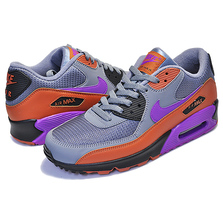 NIKE AIR MAX 90 ESSENTIAL cool grey/vivid purple スニーカー メンズ AIRMAX エア マックス グレー パープル ブラウン AJ1285-013画像