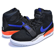 NIKE AIR JORDAN LEGACY 312 black/rush blue NEW YORK KNIKCS AV3922-048画像
