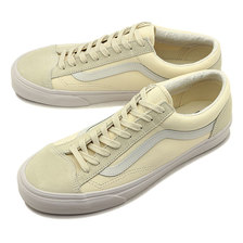 VANS VINTAGE SPORT STYLE 36 CLASSIC WHITE/BLANC DE BLANC VN0A3DZ3VTB画像
