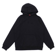 Supreme 18FW Quilted Hooded Sweatshirt BLACK画像