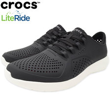 crocs LITERIDE PACER Black/White 204967画像