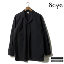 Scye キャンプカラー プルオーバーシャツ 1119-31080画像
