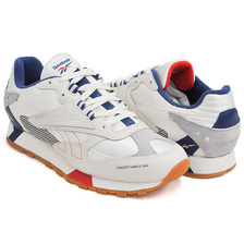 Reebok CL LTHR ATI 90S WHITE / GREY / BLUE DV5372画像