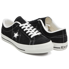 CONVERSE ONE STAR J SUEDE BLACK 32356911画像