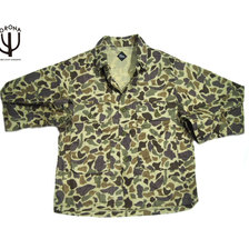 CORONA CS022-19-01 NAVY UTILITY JAC SHIRT camo画像