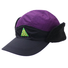 NIKE TAILWIND ACG SHELPA CAP BLACK/PURPLE AR0497-011画像