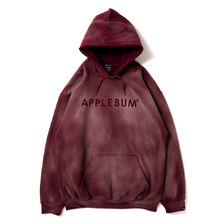 APPLEBUM Bleach Sweat Parka MAROON画像