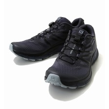 SALOMON SENSE RIDE 2 GORE-TEX INVISIBLE FIT EBONY/BLACK/QUARRY L40707800画像