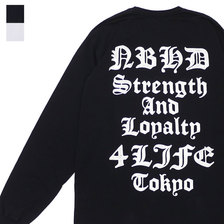 NEIGHBORHOOD 19SS EMB-1/C-CREW.LS 191PCNH-CSM01画像