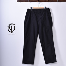 CORONA UTILITY SLACKS POPLIN BLACK CP088GP画像