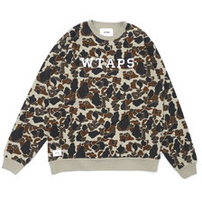 WTAPS DESIGN CREW NECK COLLEGE/SWEATSHIRT OD 182ATDT-CSM03S画像