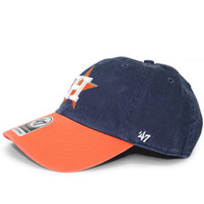 '47 Brand HOUSTON ASTROS CLEAN UP ROAD STRAPBACK NAVY ORANGE NR-B-RGW10GWS-RA13画像