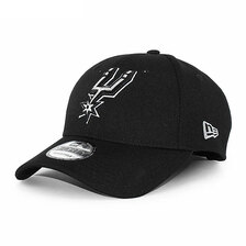 NEW ERA SAN ANTONIO SPURS 9FORTY ADJUSTABLE BLACK NR11486909画像