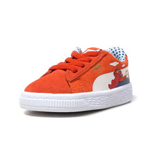 PUMA SESAME STR 50 SUEDE INF "ELMO/SESAME STREET" "LIMITED EDITION for PRIME" RED/WHT 368925-02画像