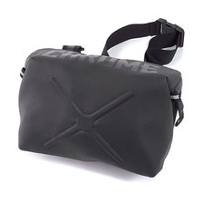 CHROME HELIX HANDLEBAR BAG BLACK AC172BK画像