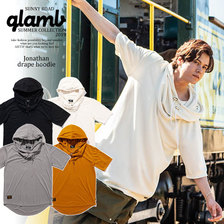 glamb Jonathan drape hoodie GB0219-CS16画像
