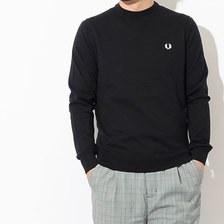 FRED PERRY Supima Cotton Classic Crew Neck Sweate K5523画像