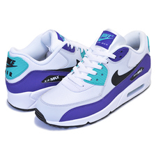 NIKE AIR MAX 90 ESSENTIAL white/black-hyper jade AJ1285-103画像