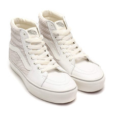 VANS SK8-HI PLATFORM 2 WHITE VN0A3TKNUPK-U画像