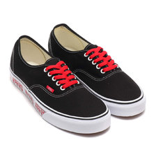 VANS AUTHENTIC SKETCH SIDEWALL BLACK VN0A38EMQ6D-U画像