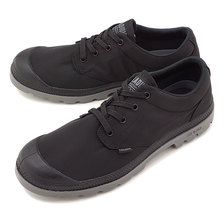 PALLADIUM WPプラス PUMPA OX PUDDLE LITE WP+ BLACK/METAL 76356-005画像