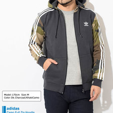 adidas Originals Camo Full Zip Hoodie FUF38/DV2019画像