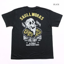 SKULL WORKS Tシャツ "スカルオンハンド" 111903画像