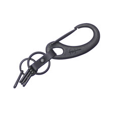 Yohji Yamamoto KEY RING BLACK画像