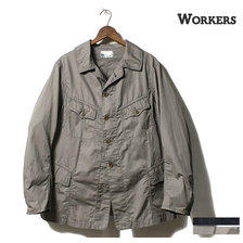 Workers F Jacket, Cotton Linen Kersey,画像
