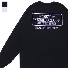NEIGHBORHOOD 19SS BAR&SHIELD/C-TEE.LS 191PCNH-LT01画像