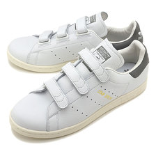 adidas Originals STAN SMITH CF FTWR WHITE/GREY THREE EE8542画像