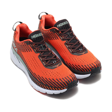 HOKA ONE ONE CLIFTON 5 Nasturtium/Phantom 1093755-NPHN画像