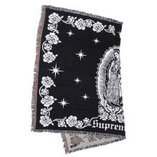 Supreme 18FW Virgin Mary Blanket BLACK画像