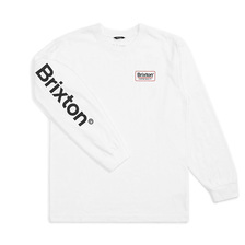 Brixton PALMER SV L/S STANDARD TEE (OFF WHITE) 06864画像