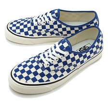 VANS ANAHEIM FACTORY AUTHENTIC 44 DX OG BLUE/CHECK VN0A38ENVKX画像