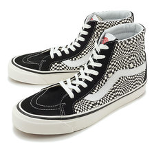 VANS ANAHEIM FACTORY SK8-HI 38 DX BLACK/WHITE/WARP CHECK VN0A38GFVMY画像