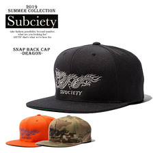 Subciety SNAP BACK CAP-DRAGON- 109-86419画像