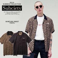 Subciety BOWLING SHIRT-VINYL- 109-22398画像