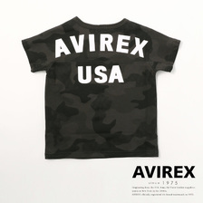 AVIREX KIDS BIG LOGO LOOSE FIT T-SHIRT 2 421019103画像