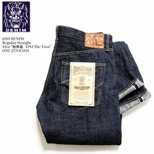ONI DENIM Regular Straight 14oz "始祖鬼 - ONI The First" ONI-277OLD14画像
