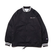 Champion SNAP JACKET BLACK&times;WHITE C3-K605画像
