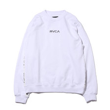 RVCA ATMOS CREW WHITE AJ041P01-WHT画像