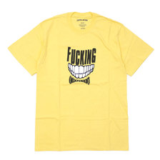 Fucking Awesome × INDEPENDENT All Smiles Tee YELLOW画像