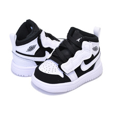 NIKE JORDAN 1 MID ALT(TD) white/black-white AR6352-113画像